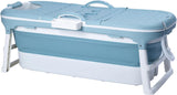 Fimous Portable Bathtub Adult Folding Bath tub Large Thicken Free Standing Soaking Barrel for Adults Children