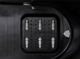Fimous Bathtub Adults Freestanding Bath for Hot Bath and Ice Bath for Small Bathroom Black