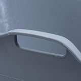 Fimous Bathtub for Adults, Soaking Bathtub for Hot Bath and Ice Bath Freestanding Bath Tub Grey