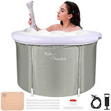 Fimous Foldable Baby Bath Tub Non-Slip Kids Bathing Shower for Toddler Child