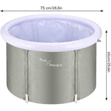 Fimous Foldable Baby Bath Tub Non-Slip Kids Bathing Shower for Toddler Child