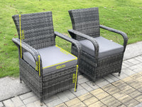 Rattan Garden Furniture Dining Set Table And Chairs Wicker Patio Outdoor Furniture