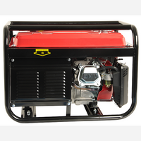 Fimous Petrol Generator FM6800W-E 3.1 Kw 8HP Electric Key Start 2 UK 240V Standard Plug Sockets